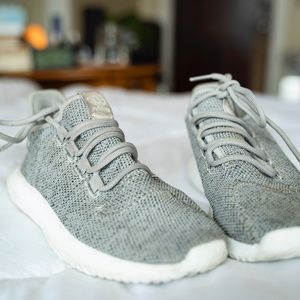 Blue/Grey Knit Adidas